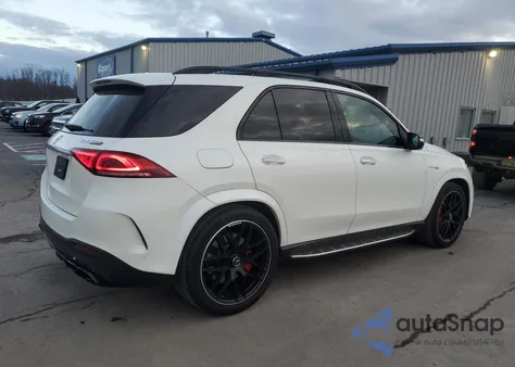 2021 Mercedes-Benz Gle 63 Amg 4Matic z USA, uszkodzony, nr VIN 4JGFB8KB8MA272020